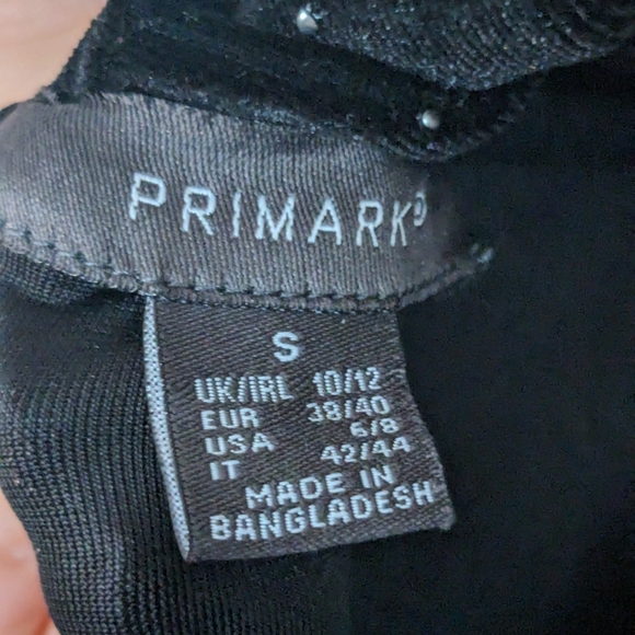 Stretch velvet beaded bodysuit - Picture 2 of 3